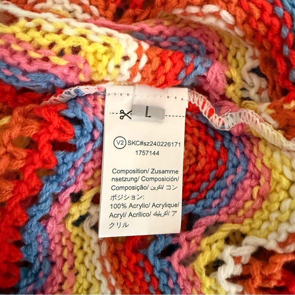 Crochet Mesh Sweater - Picture 4 of 4